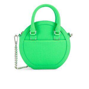 Bree Round Leather Crossbody Bag